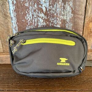Mountainsmith Vibe Grey/Green Lumbar Fanny Pack Adjustable Waist Buckle Belt bag